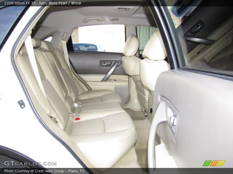 Ivory White Pearl / Wheat 2008 Infiniti FX 35