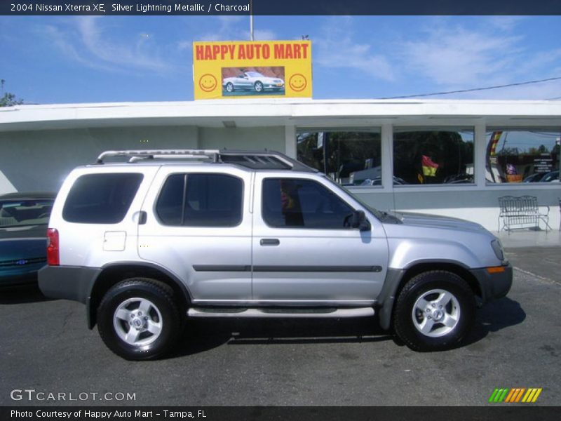 Silver Lightning Metallic / Charcoal 2004 Nissan Xterra XE