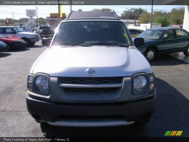 Silver Lightning Metallic / Charcoal 2004 Nissan Xterra XE