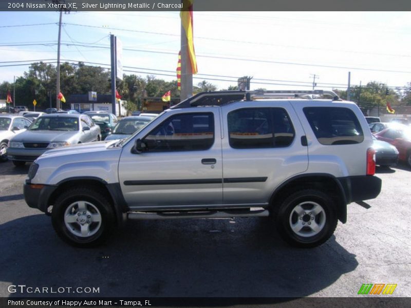 Silver Lightning Metallic / Charcoal 2004 Nissan Xterra XE