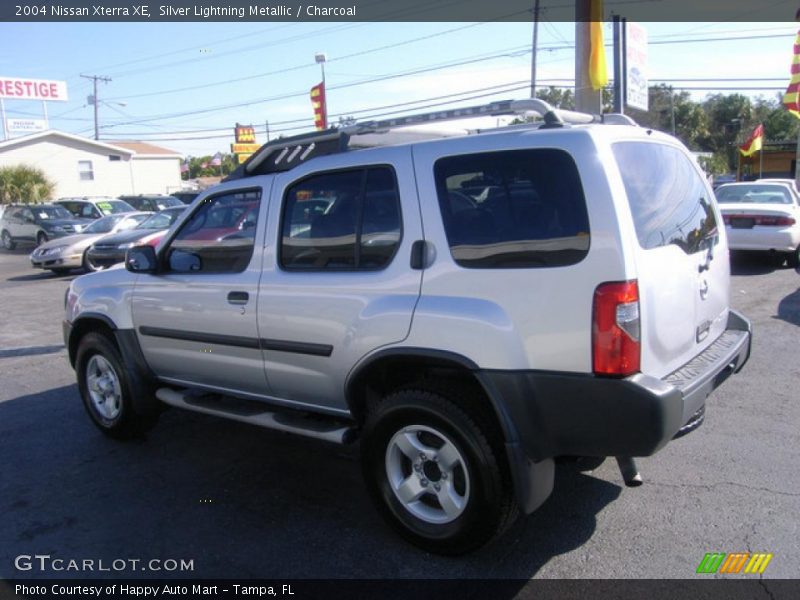 Silver Lightning Metallic / Charcoal 2004 Nissan Xterra XE