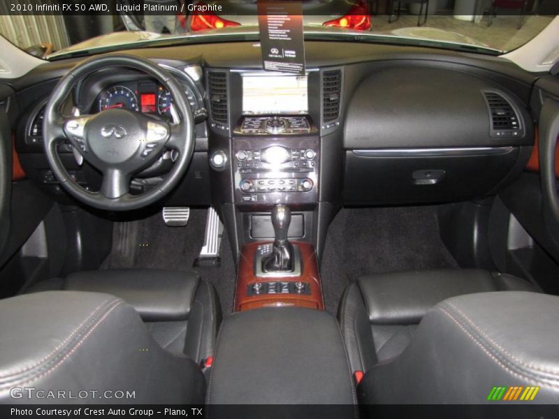 Liquid Platinum / Graphite 2010 Infiniti FX 50 AWD