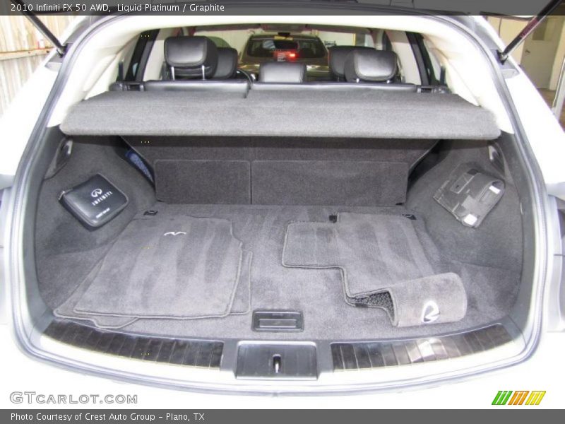  2010 FX 50 AWD Trunk