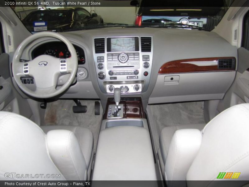 Dashboard of 2010 QX 56 4WD
