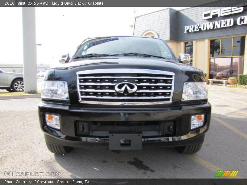 Liquid Onyx Black / Graphite 2010 Infiniti QX 56 4WD