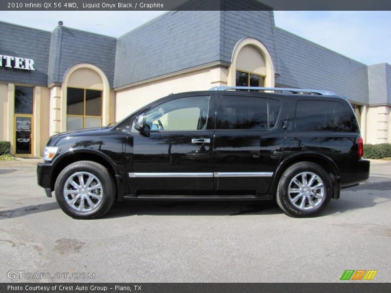 Liquid Onyx Black / Graphite 2010 Infiniti QX 56 4WD