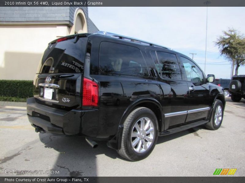 Liquid Onyx Black / Graphite 2010 Infiniti QX 56 4WD