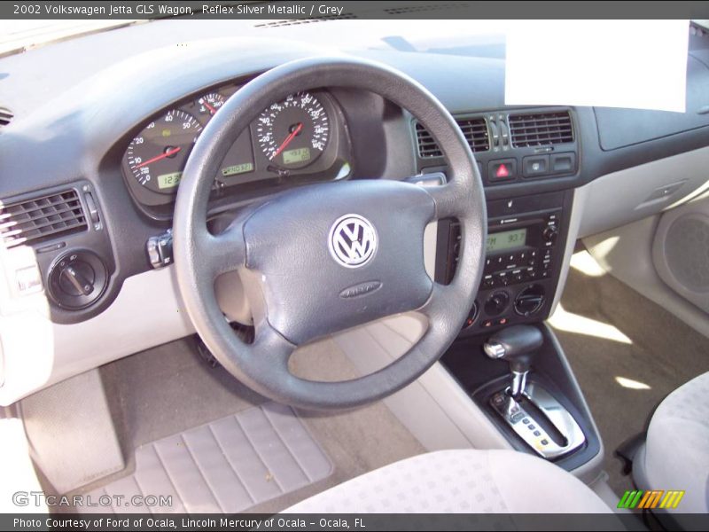 Reflex Silver Metallic / Grey 2002 Volkswagen Jetta GLS Wagon