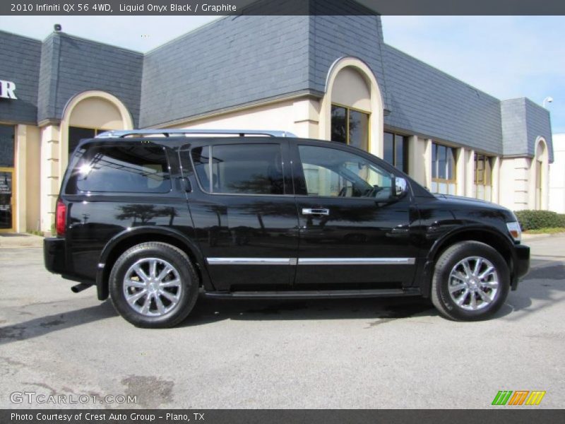Liquid Onyx Black / Graphite 2010 Infiniti QX 56 4WD