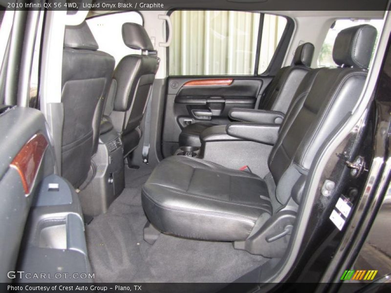 Liquid Onyx Black / Graphite 2010 Infiniti QX 56 4WD