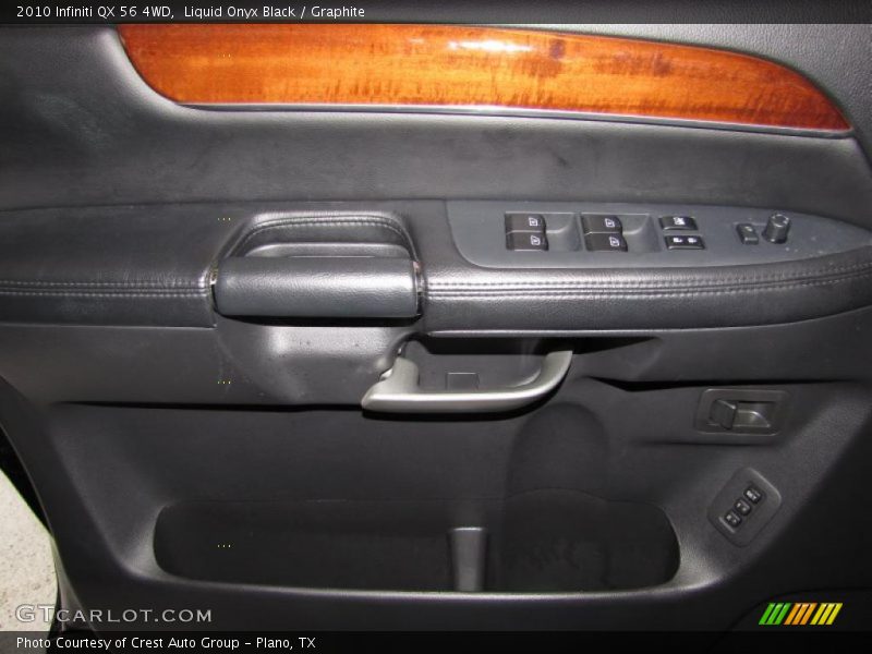 Liquid Onyx Black / Graphite 2010 Infiniti QX 56 4WD