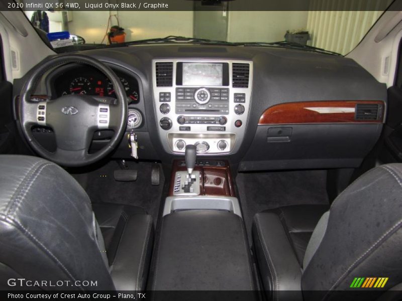 Liquid Onyx Black / Graphite 2010 Infiniti QX 56 4WD