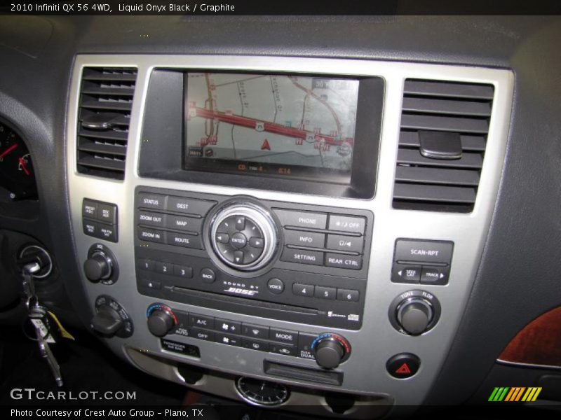 Liquid Onyx Black / Graphite 2010 Infiniti QX 56 4WD