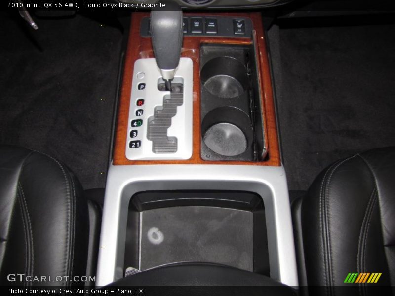 Liquid Onyx Black / Graphite 2010 Infiniti QX 56 4WD
