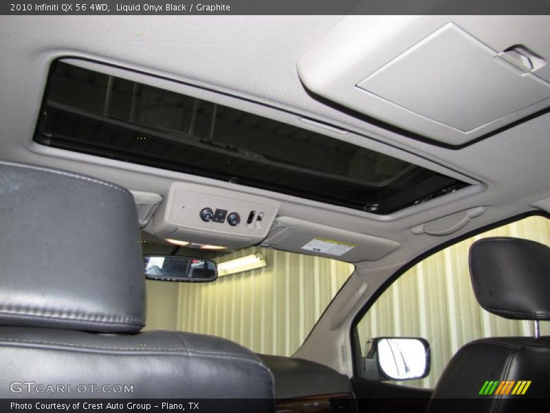 Liquid Onyx Black / Graphite 2010 Infiniti QX 56 4WD