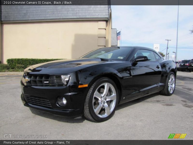 Black / Black 2010 Chevrolet Camaro SS Coupe