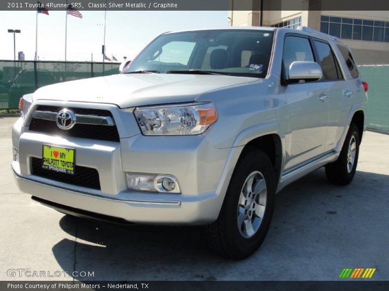 Front 3/4 View of 2011 4Runner SR5