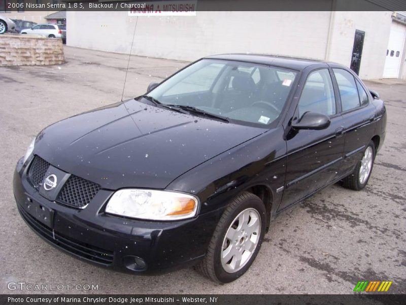 Blackout / Charcoal 2006 Nissan Sentra 1.8 S