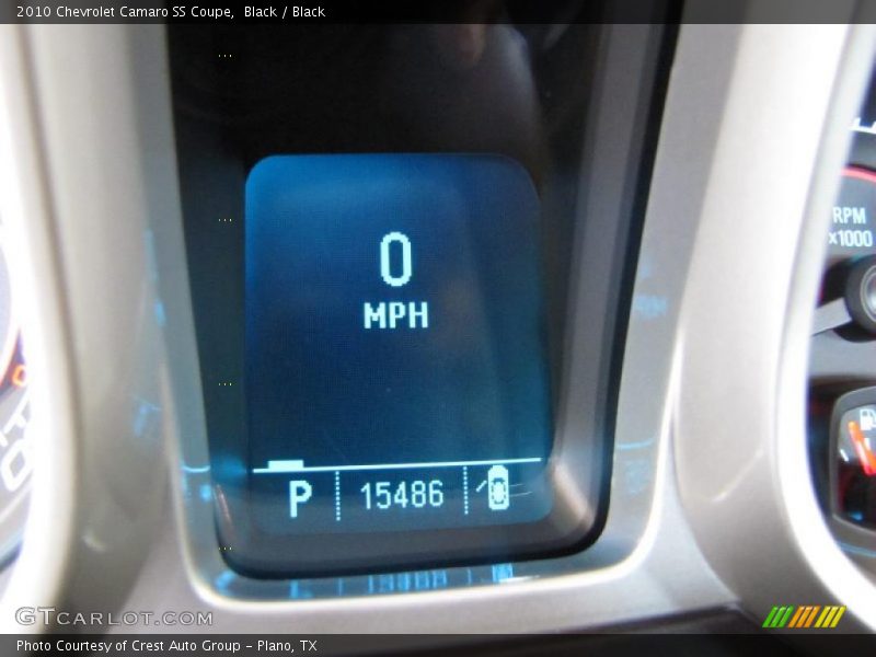 Black / Black 2010 Chevrolet Camaro SS Coupe