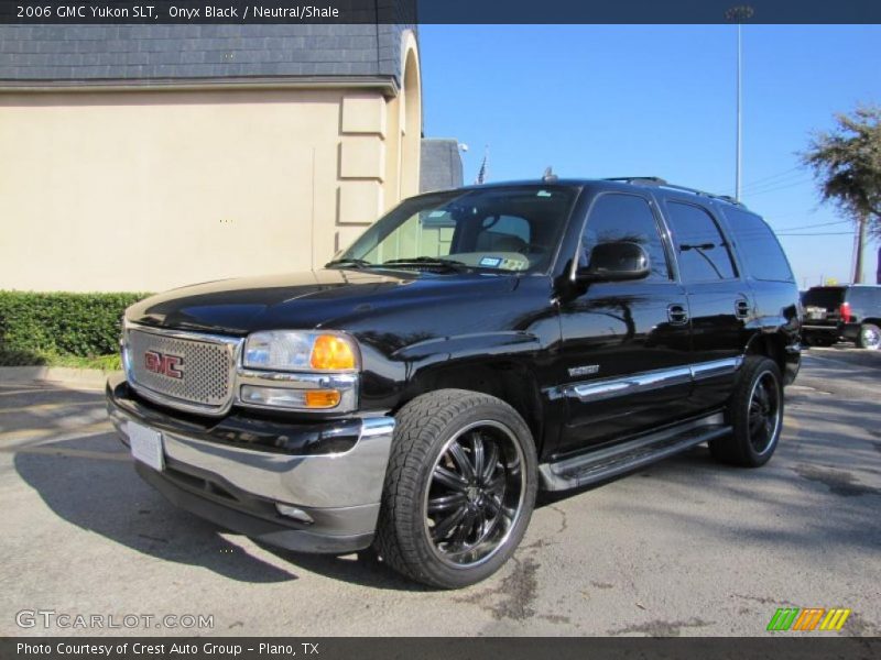 Onyx Black / Neutral/Shale 2006 GMC Yukon SLT