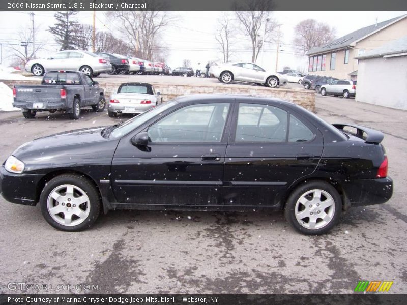 Blackout / Charcoal 2006 Nissan Sentra 1.8 S