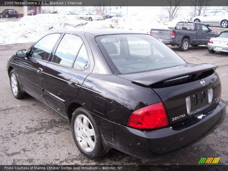 Blackout / Charcoal 2006 Nissan Sentra 1.8 S