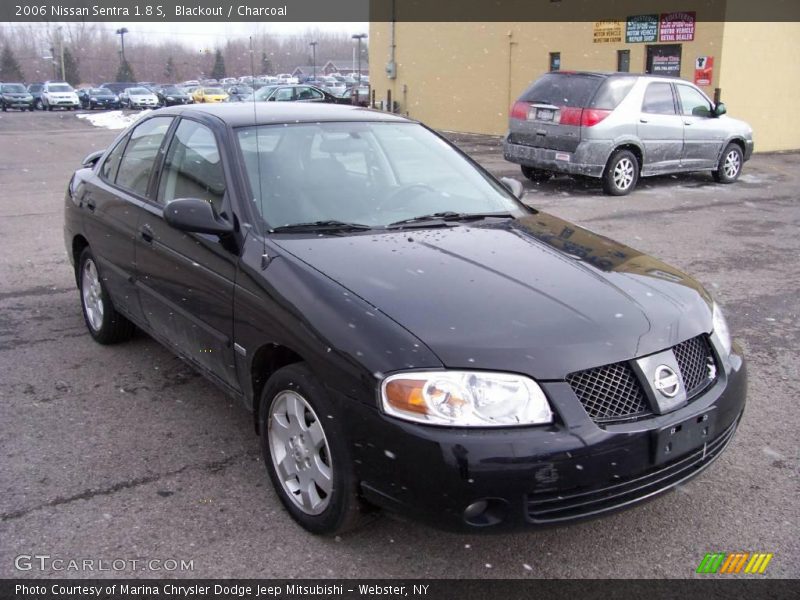 Blackout / Charcoal 2006 Nissan Sentra 1.8 S