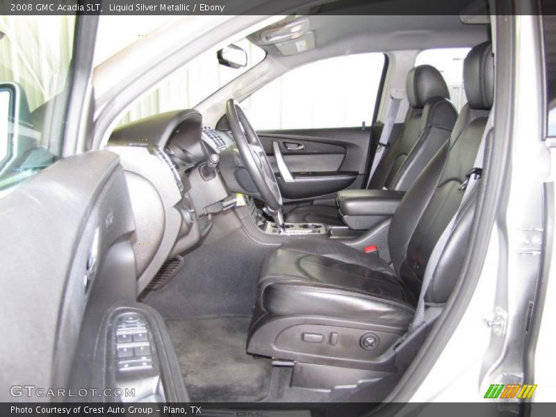 Liquid Silver Metallic / Ebony 2008 GMC Acadia SLT