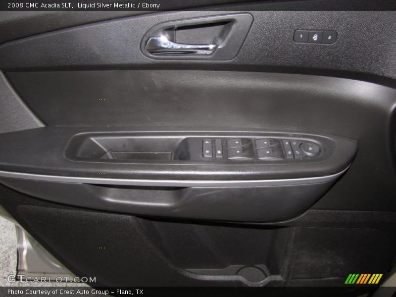 Liquid Silver Metallic / Ebony 2008 GMC Acadia SLT