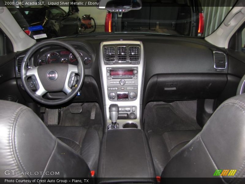 Liquid Silver Metallic / Ebony 2008 GMC Acadia SLT