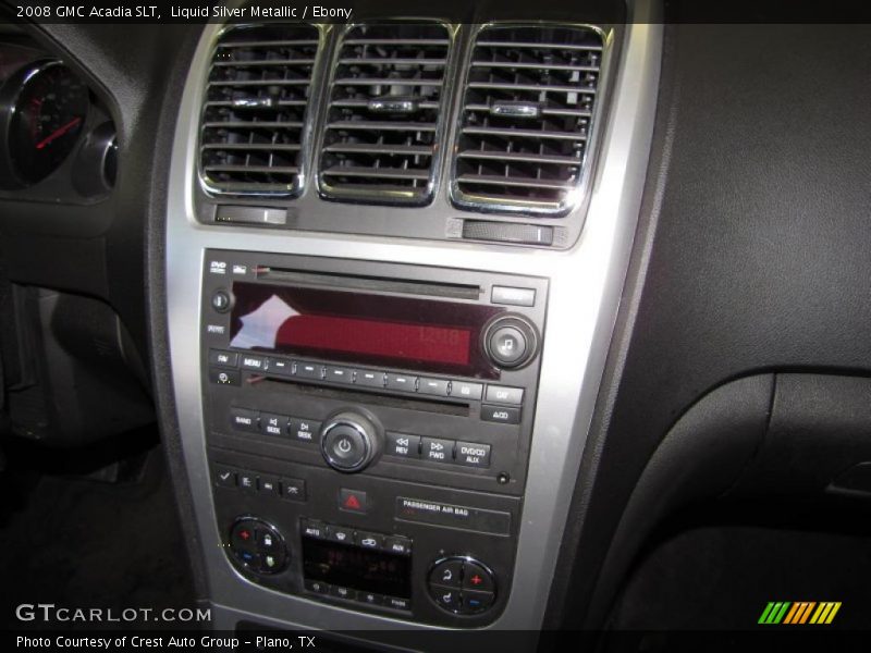 Liquid Silver Metallic / Ebony 2008 GMC Acadia SLT