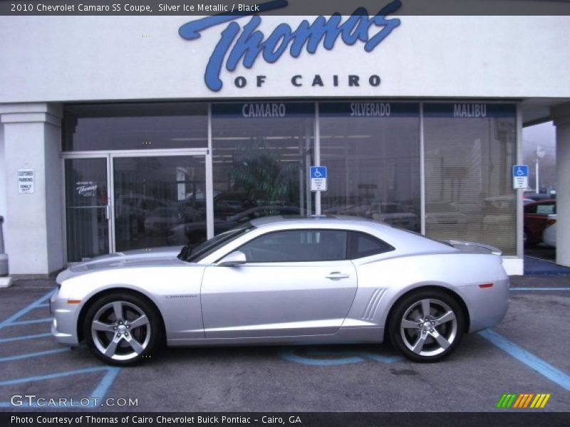 Silver Ice Metallic / Black 2010 Chevrolet Camaro SS Coupe