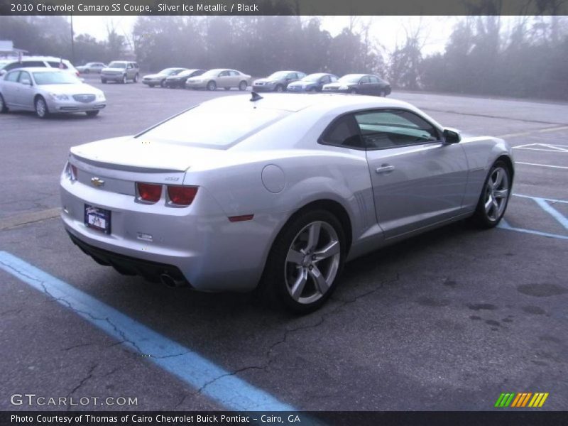 Silver Ice Metallic / Black 2010 Chevrolet Camaro SS Coupe