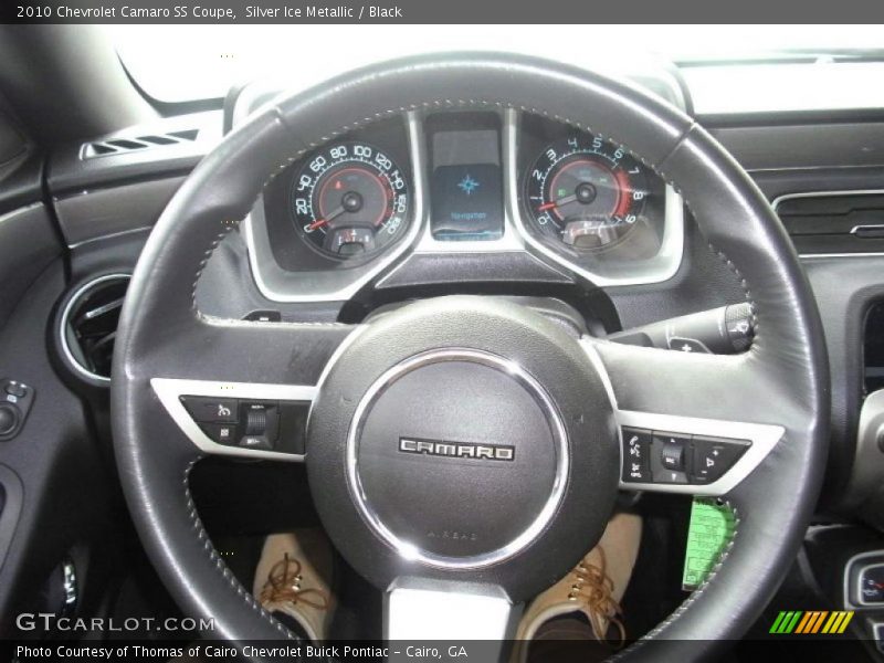 Silver Ice Metallic / Black 2010 Chevrolet Camaro SS Coupe