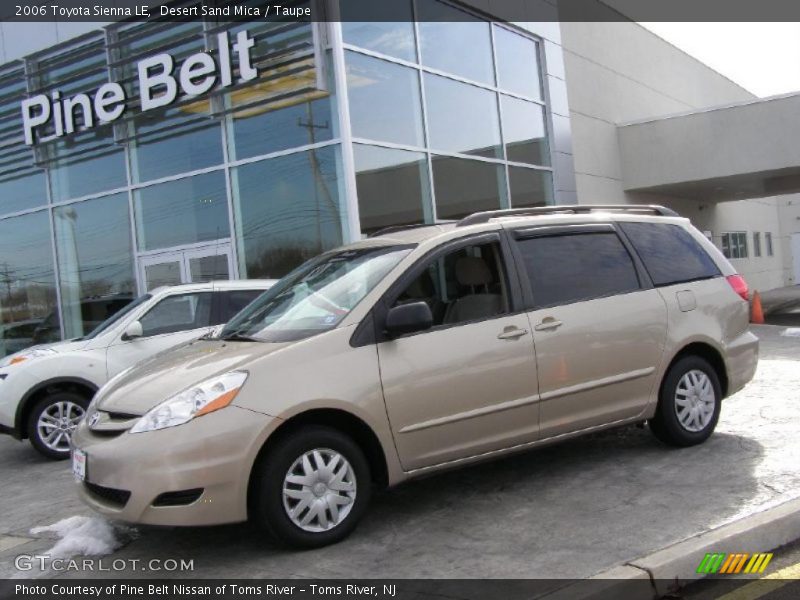Desert Sand Mica / Taupe 2006 Toyota Sienna LE
