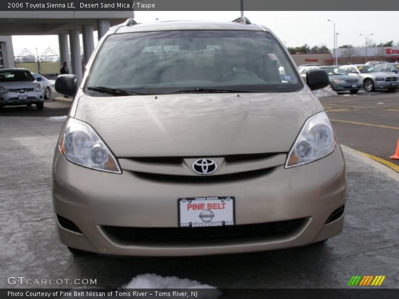 Desert Sand Mica / Taupe 2006 Toyota Sienna LE