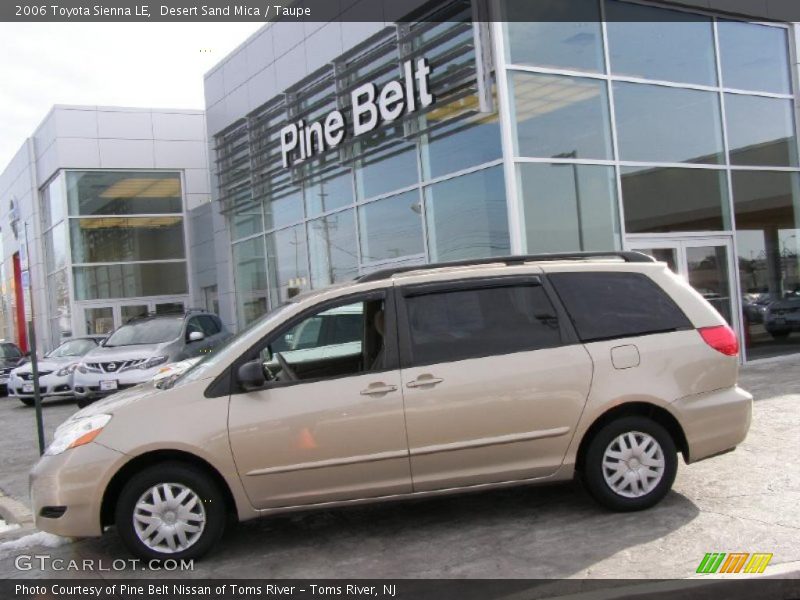 Desert Sand Mica / Taupe 2006 Toyota Sienna LE