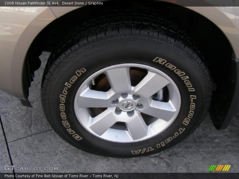 Desert Stone / Graphite 2008 Nissan Pathfinder SE 4x4