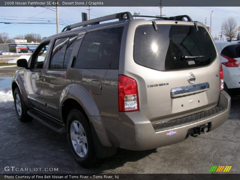 Desert Stone / Graphite 2008 Nissan Pathfinder SE 4x4