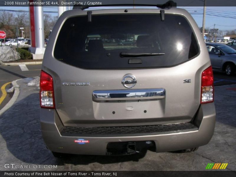 Desert Stone / Graphite 2008 Nissan Pathfinder SE 4x4