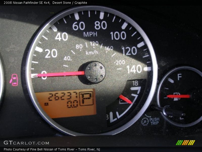 Desert Stone / Graphite 2008 Nissan Pathfinder SE 4x4