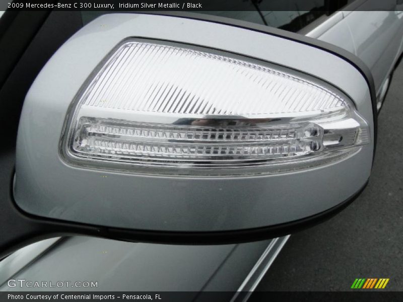 Iridium Silver Metallic / Black 2009 Mercedes-Benz C 300 Luxury