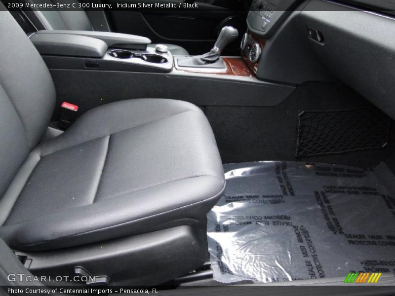 Iridium Silver Metallic / Black 2009 Mercedes-Benz C 300 Luxury