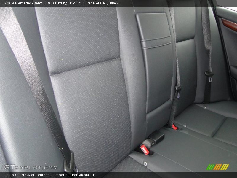 Iridium Silver Metallic / Black 2009 Mercedes-Benz C 300 Luxury