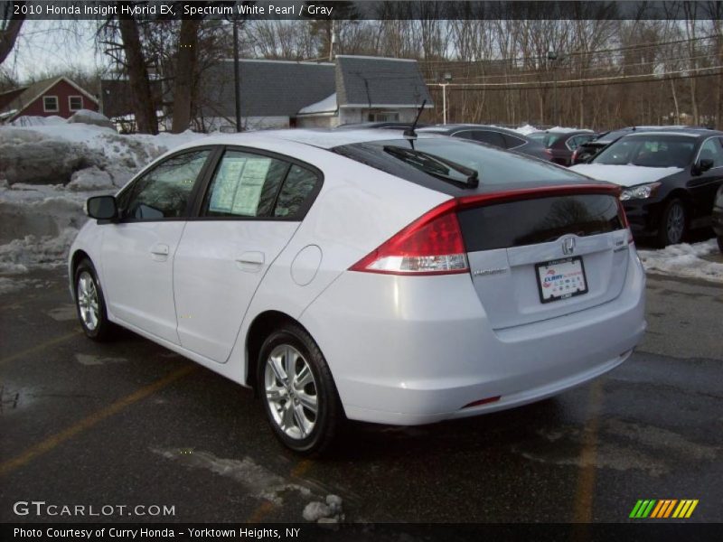 Spectrum White Pearl / Gray 2010 Honda Insight Hybrid EX