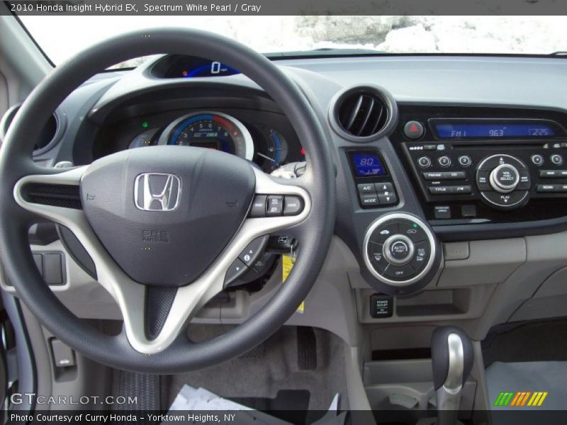 Spectrum White Pearl / Gray 2010 Honda Insight Hybrid EX