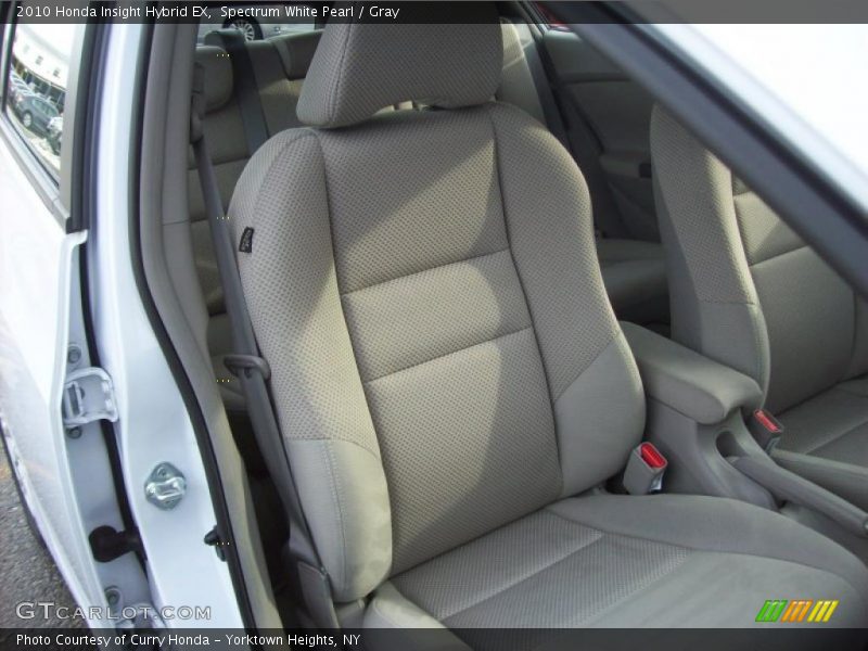 Spectrum White Pearl / Gray 2010 Honda Insight Hybrid EX