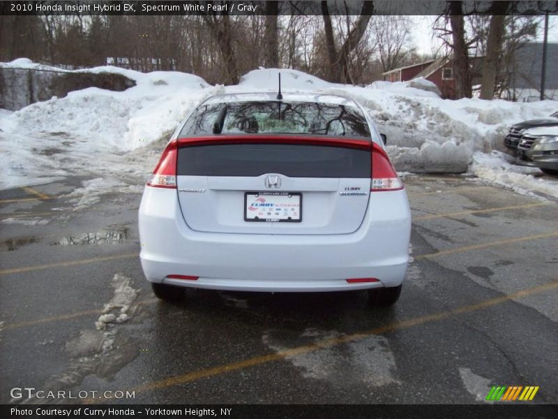 Spectrum White Pearl / Gray 2010 Honda Insight Hybrid EX