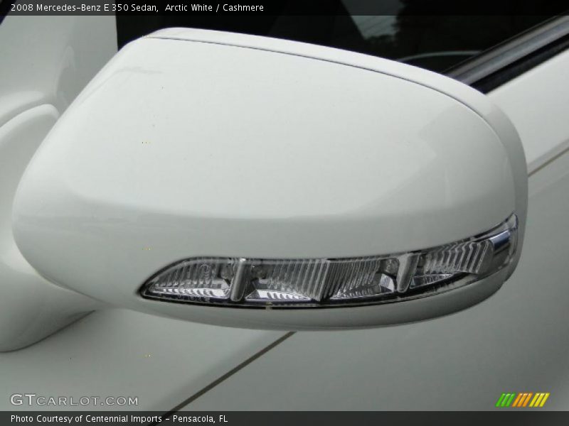 Arctic White / Cashmere 2008 Mercedes-Benz E 350 Sedan