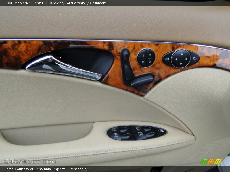 Arctic White / Cashmere 2008 Mercedes-Benz E 350 Sedan